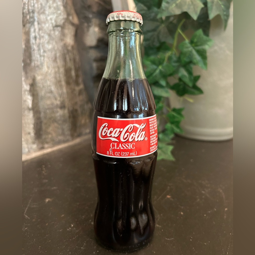 8oz in opened Coca Cola bottle